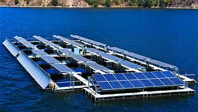 floating solar panels
