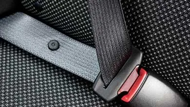 seat belt in car
